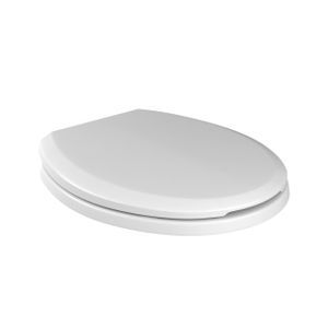 Assento Plástico Com Slow Close Branco Gelo -  Deca
