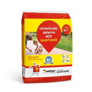 Argamassa Cimentcola Externo Acii  20kg - Quartzolit