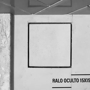 Ralo Linear Square - Tampa Oculta 15x15cm