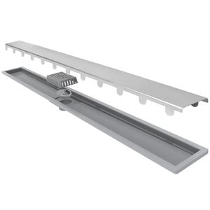 Ralo Linear Tampa Inox Seca Royal  90 Cm - Ralo Linear