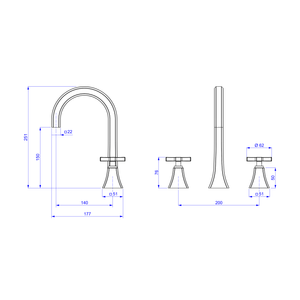 Misturador Para Banheiro Mesa Wish - Deca