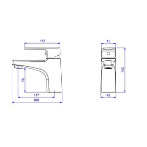 Monocomando Para Banheiro Mesa Level - Deca