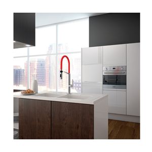 Misturador Monocomando Para Cozinha De Mesa Doc Chrome/vermelho 00695779 - Docol