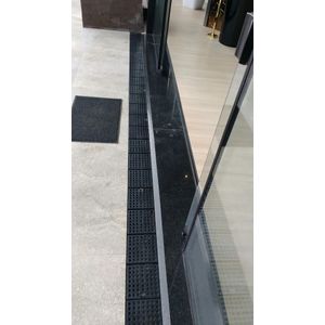 Ralo Fun Line 80cm - Tampa Vazada Pvc Cinza