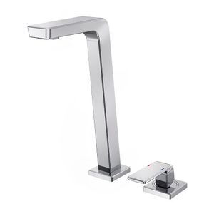 Misturador Monocomando Para Lavatório De Mesa Bica Alta Vougan Cromado - Docol