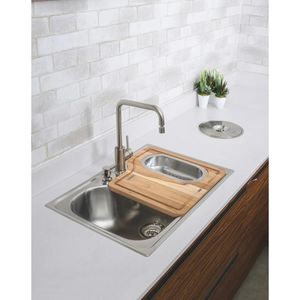 Cuba De Sobrepor Morgana Em Aço Inox Acetinado 69x49 Cm - Tramontina