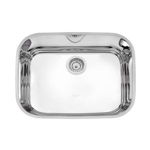 Cuba De Embutir  Lavínia 48 Bl Em Aço Inox Alto Brilho 48x34 Cm - Tramontina