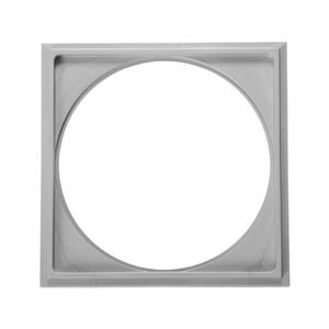 Porta Grelha Quadrada Cinza 9,4x9,4 Cm Pg14 - Astra