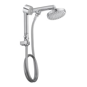 Chuveiro+desviador+ducha Manual Flex Cromado - Deca