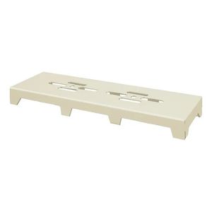 Ralo Linear Novii  Pvc  Bege Vazado 25cm - Ralo Linear