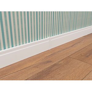 Terminal Poliestireno De Centro 15cm - 154x16x20mm Branco- Santa Luzia