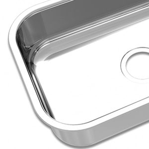 Cuba Simples Extra 0.6 Escovada Rebordeada 560x335x170mm Cs-2  - Mekal