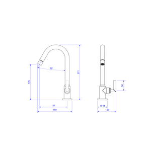 Torneira Para Banheiro Mesa Izy Plus - 1198.c24 - Deca
