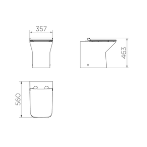 Bacia Convencional Stillo + Assento Branco + Acessorios Fixação Cromado - Docol Louças