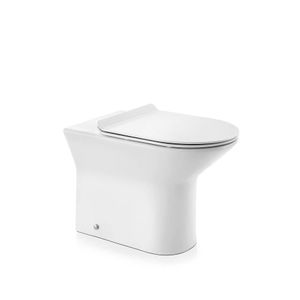 Bacia Convencional Lift+ Assento  Branco+ Acessórios Fixação Cromado - Docol Louças