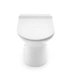 Bacia Convencional Lift+ Assento  Branco+ Acessórios Fixação Cromado - Docol Louças