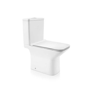 Bacia Com Caixa Acoplada Stillo + Assento Branco  + Acessorios Fixacao Cromado - Docol Louças