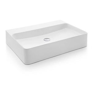 Cuba De Apoio Retangular Branco 600x420x130 - Docol Louças