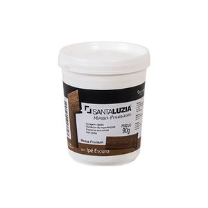 Massa Flex Premium 90g Ipê Escuro - Santa Luzia