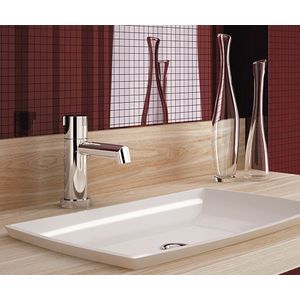 Torneira Para Lavatório De Mesa Riva Cromado - Docol