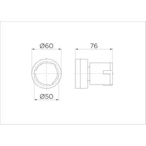 Acabamento Docol Para Registro Deca E Similares De 1/2, 3/4 E 1 Riva - Docol