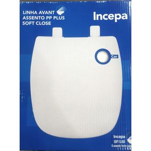 Assento Original Avant Plus Soft Close Pp Branco - Incepa