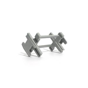 Espaçador Bloco De Vidro E Cobogó 10mm Pacote 10 Peças - Nivela Piso