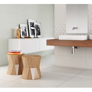 Porcelanato Esmaltado Retificado Portland Hd Off White 87,7x87,7 - Portinari