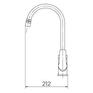 Misturador Monocomando Para Cozinha Chess Cromado - Docol