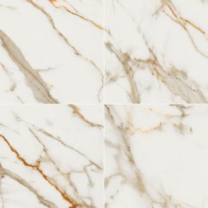 Porcelanato Canova Calacata Wh Polido Esmaltado Retificado  58,4x117,0 - Portinari