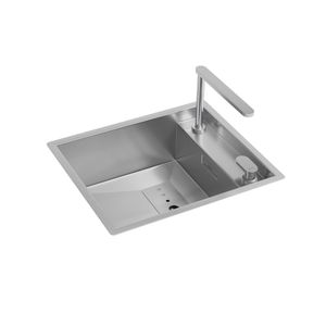 Cuba De Cozinha Supra 527x447x200mm Inox - Deca