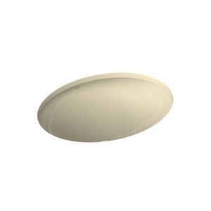 Cuba De Embutir Oval Universal Creme 490x365mm - Deca