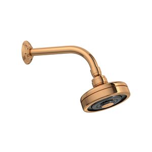 Chuveiro Acqua Plus Com Tubo De Parede 1990.gl.std.rd Red Gold - Deca