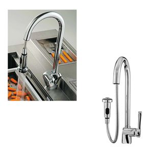 Misturador Monocomando Para Cozinha De Mesa Mangiare - Chrome - Docol