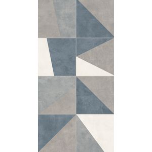 Revestimento Retificado Blues Abstract Mix Matte 29,1x58,4 - Portinari