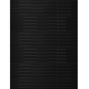 Revestimento Sensorial Line Bk Matte Esmaltado Retificado 33,3x100,0 - Portinari
