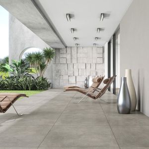 Piso Nevada Mate Rt60034 Acetinado Esmaltado Retificado 60,0x60,0 - Embramaco