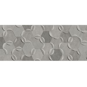 Porcelanato Petalas Cement Gr 43118 Matte Esmaltado Retificado 32,0x100,0 - Ceusa