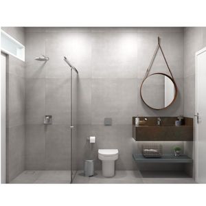 Porcelanato Absolut Concreto Acetinado Esmaltado Retificado 90x90 - Decortiles