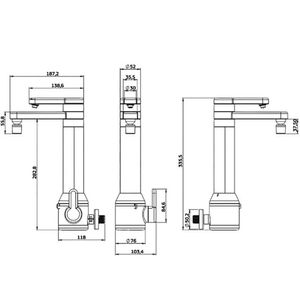 Torneira Pura Vitta Parede Com Filtro - Hydra
