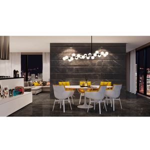 Porcelanato Lumina Bk Polido Esmaltado Retificado 58,4x117,0 - Portinari