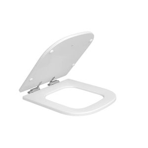 Assento Poliester Ap217 17 Branco Slow Close - Deca