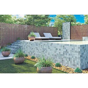 Revestimento Para Piscina Java Mar Mesh Brilhante 7,5x7,5 - Eliane Pisos
