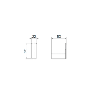 Cabide Docol Flat Cobre Polido - Docol