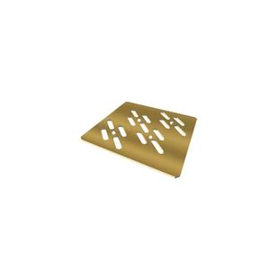 Grelha Para Caixa Sifonada Novii 150mm Dourada - Ralo Linear