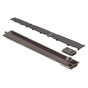 Ralo Linear Oculto  Novii Em Pvc Seco 75cm - Ralo Linear