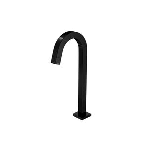 Torneira Para Lavatório De Mesa Tube Black Noir Bica Alta - Deca