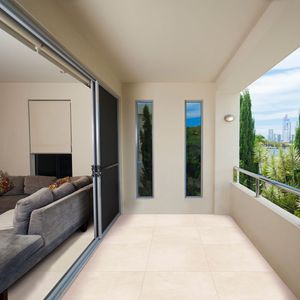 Porcelanato Madrid Arena Acetinado Esmaltado Retificado 73x73 - Delta