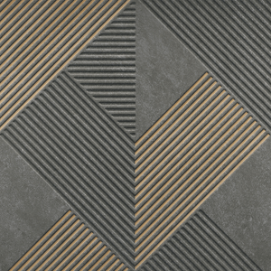 Porcelanato Monte Etna Decor Bk Mix Matte Esmaltado Retificado 60x60 - Portinari