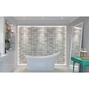 Porcelanato Sense Geometric Sgr Matte Esmaltado Retificado 58,4x58,4 - Portinari